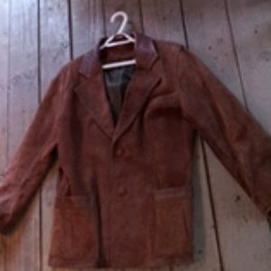 Vintage New Zealand Lamb Suede Coat
